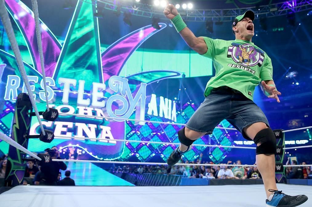 John Cena missed this year's WrestleMania